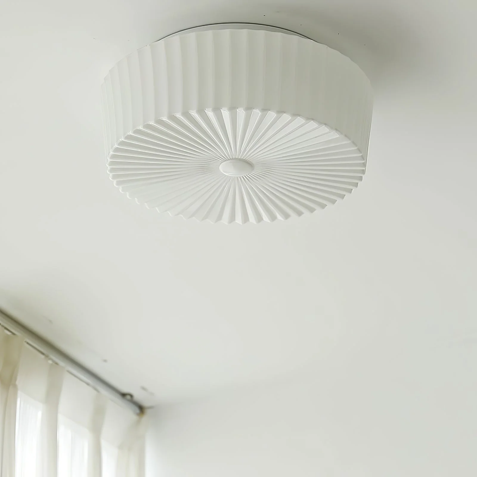 Lustra Ceiling Light Drum Glass Radiant - Image 9