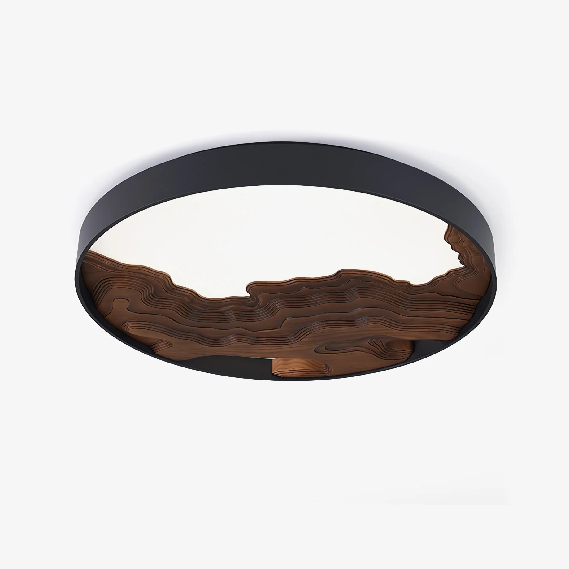 Lustra Ceiling Light Wood Oriental Natural