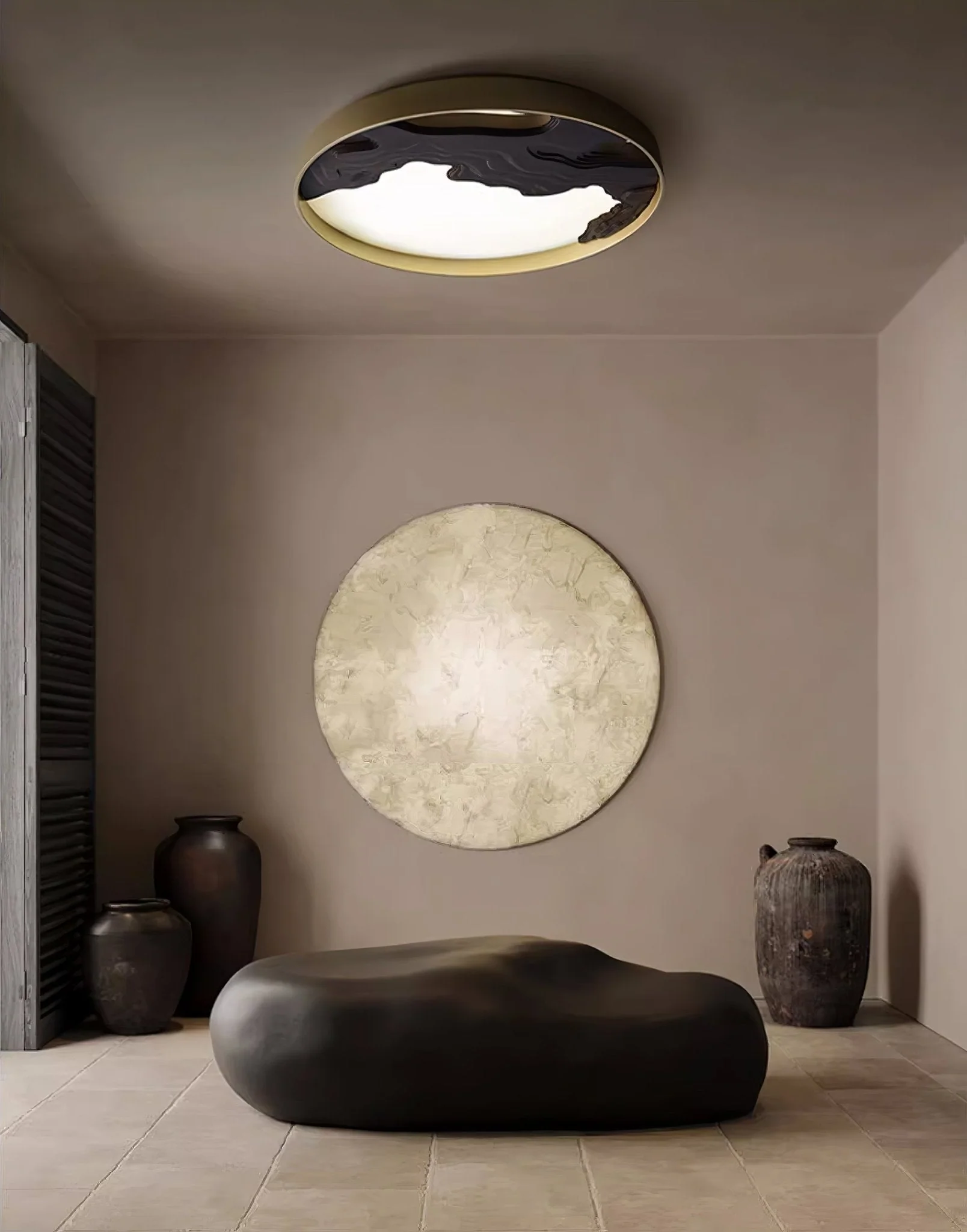 Lustra Ceiling Light Wood Oriental Natural - Image 19