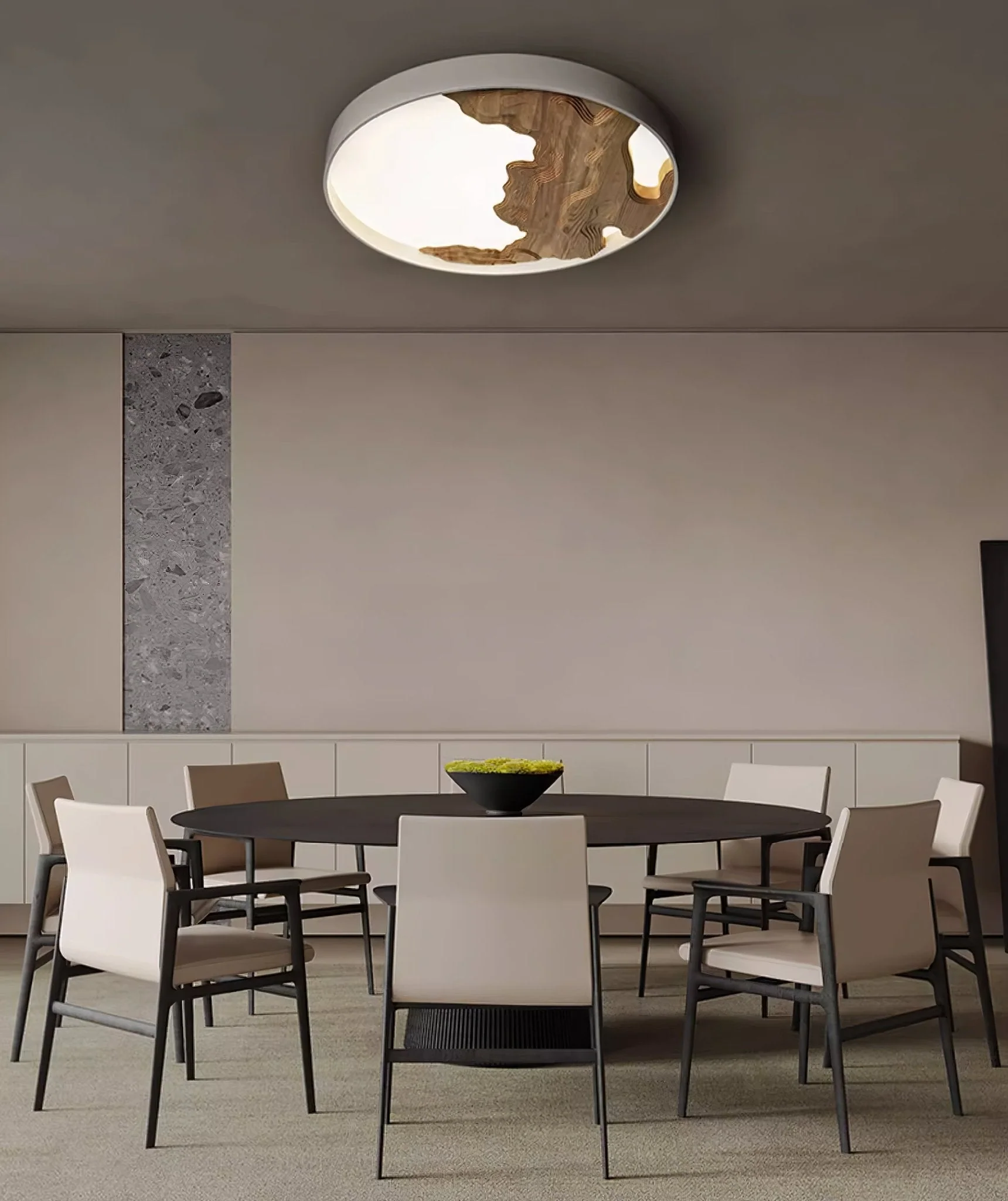 Lustra Ceiling Light Wood Oriental Natural - Image 20