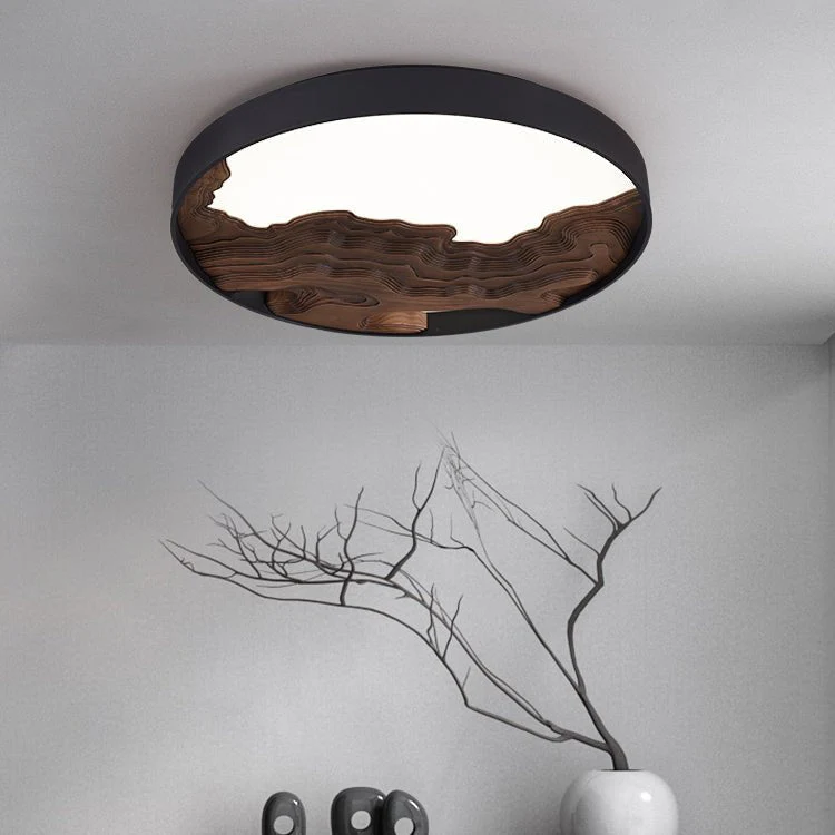 Lustra Ceiling Light Wood Oriental Natural - Image 4