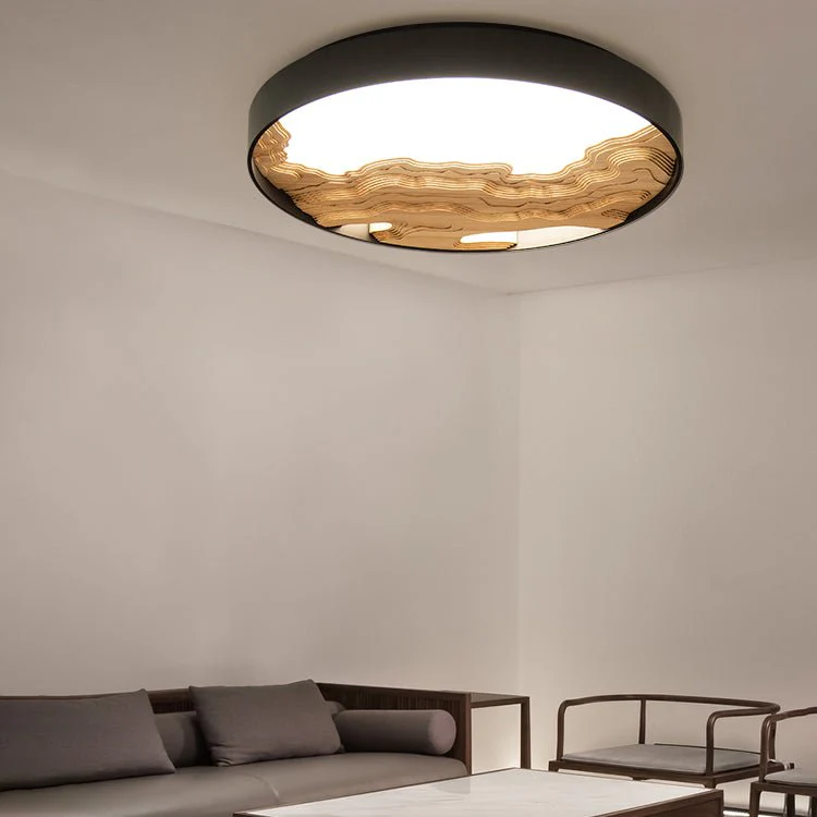 Lustra Ceiling Light Wood Oriental Natural - Image 42