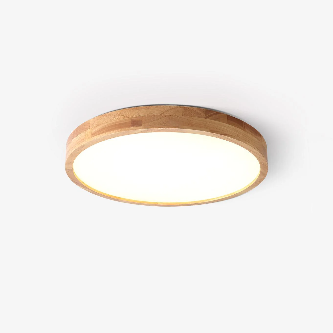 Lustra Ceiling Light Wooden Geometric LED - Image 17