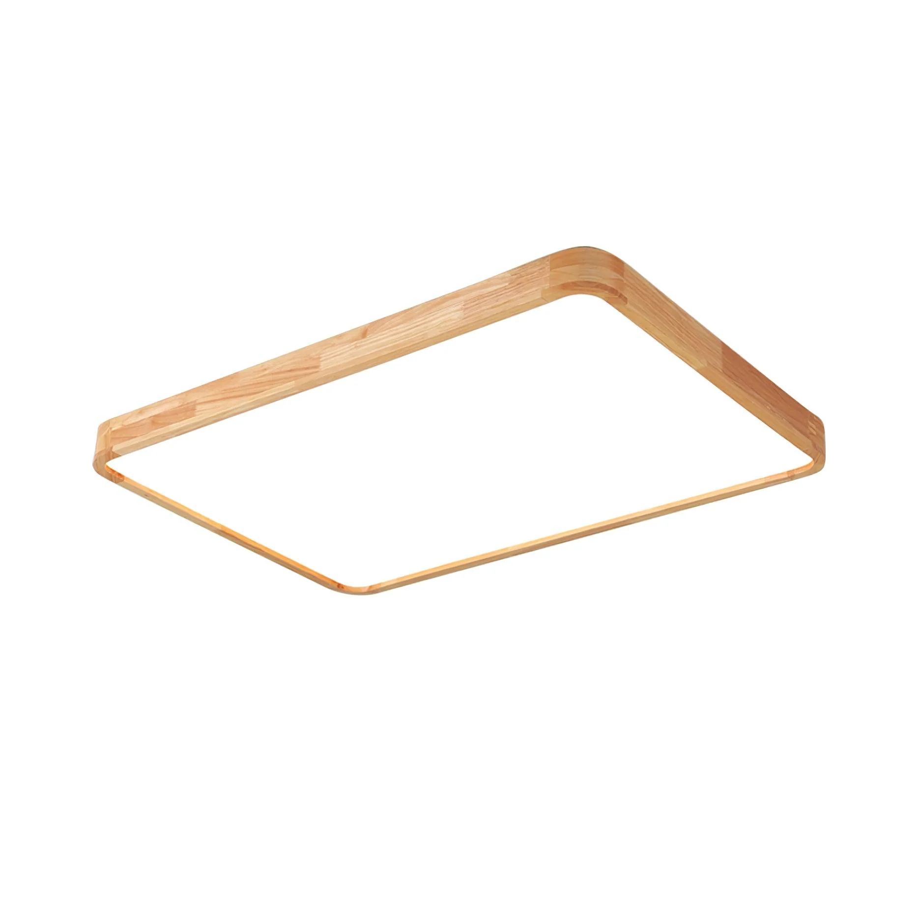 Lustra Ceiling Light Wooden Geometric LED - Image 21