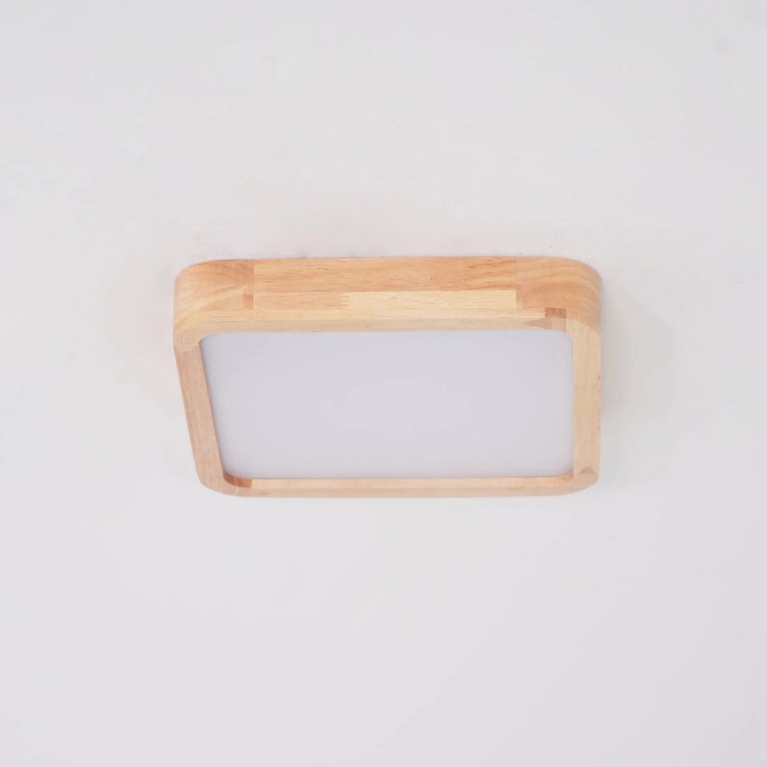 Lustra Ceiling Light Wooden Geometric LED - Image 42