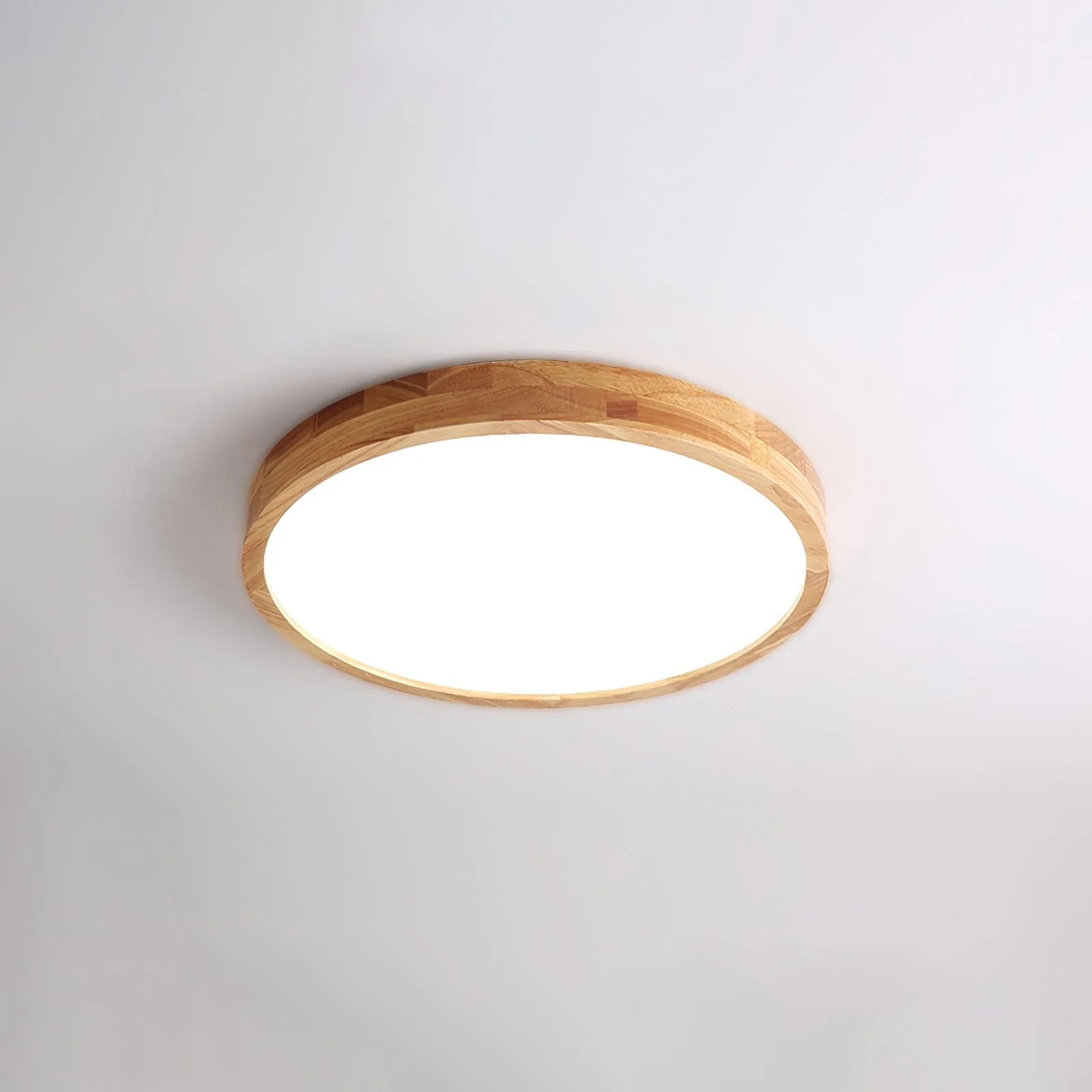 Lustra Ceiling Light Wooden Geometric LED - Image 48