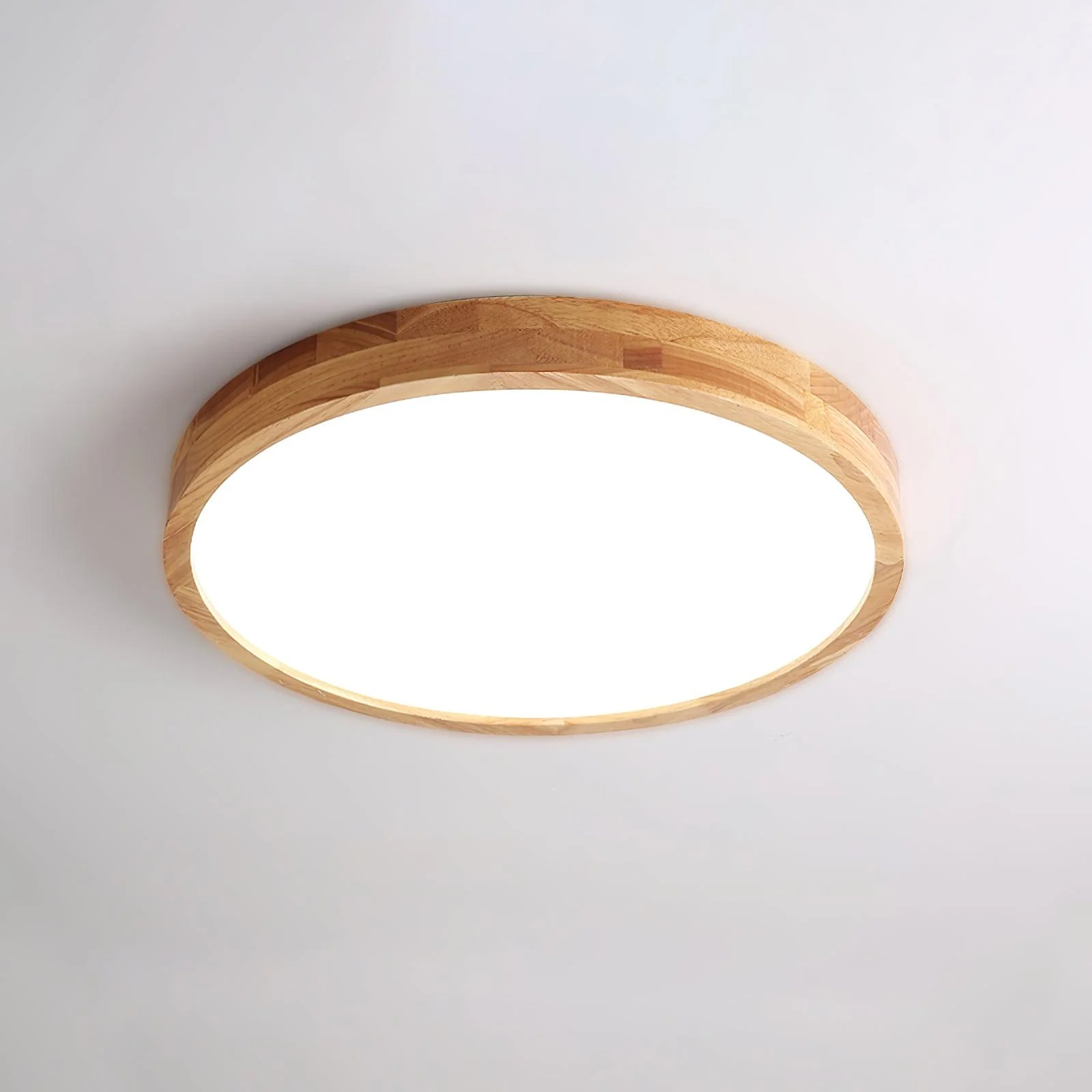 Lustra Ceiling Light Wooden Geometric LED - Image 50