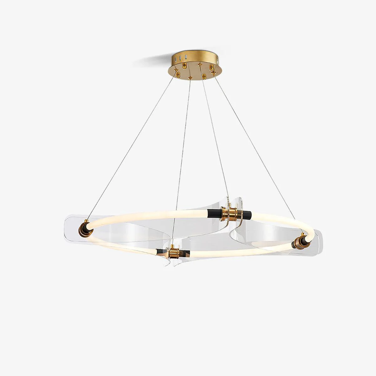 Lustra Chandelier Gold Dining - Image 16
