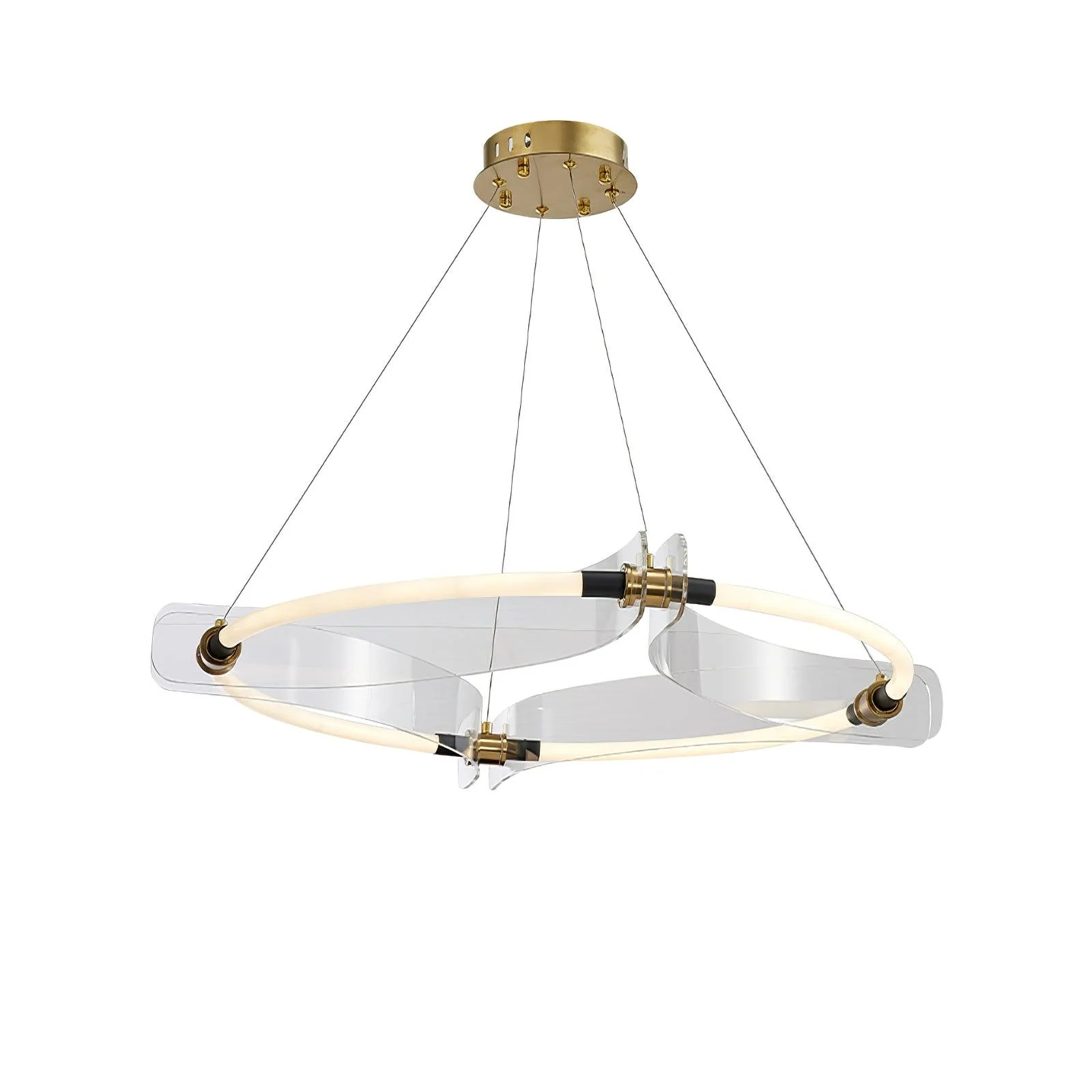 Lustra Chandelier Gold Dining - Image 18