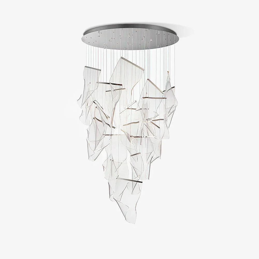 Lustra Chandelier LED Abstract Floating