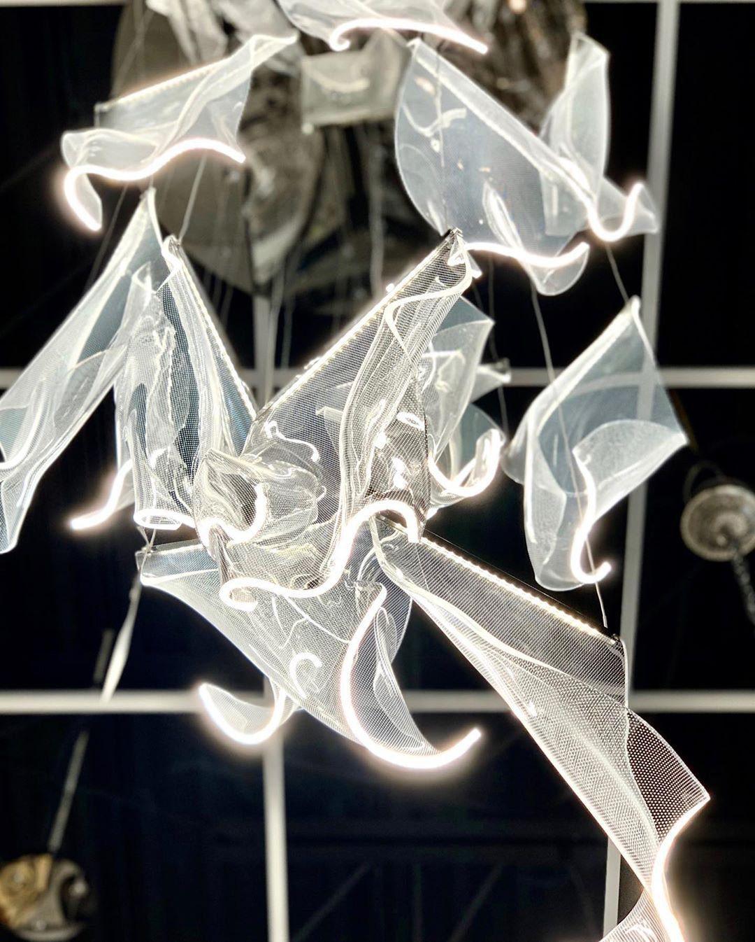 Lustra Chandelier LED Abstract Floating - Image 24