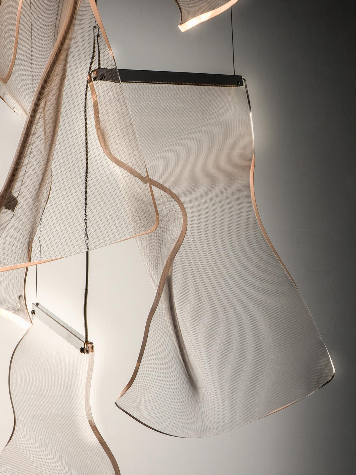 Lustra Chandelier LED Abstract Floating - Image 26