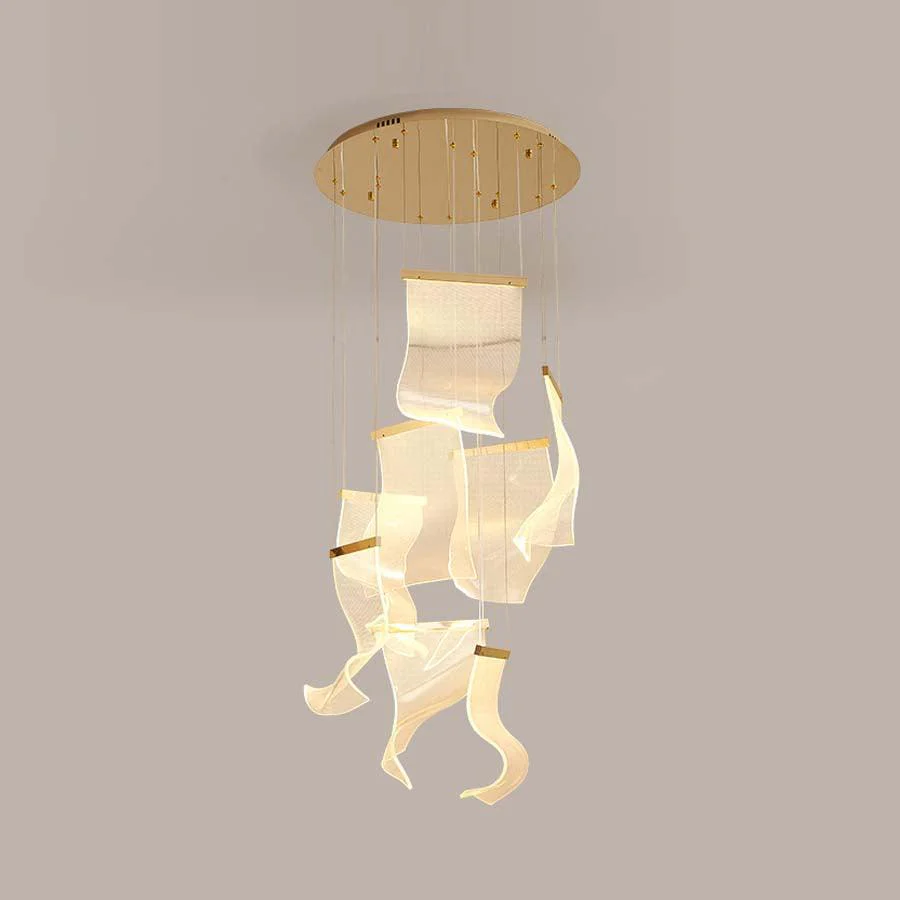 Lustra Chandelier LED Abstract Floating - Image 58