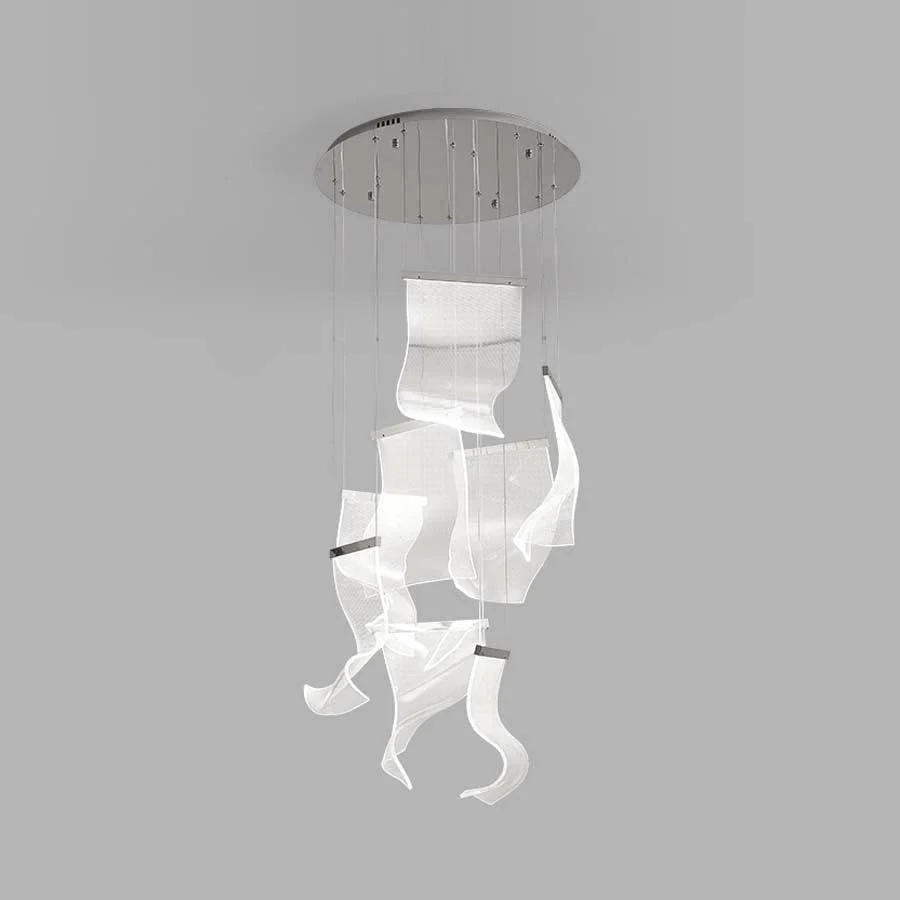 Lustra Chandelier LED Abstract Floating - Image 59