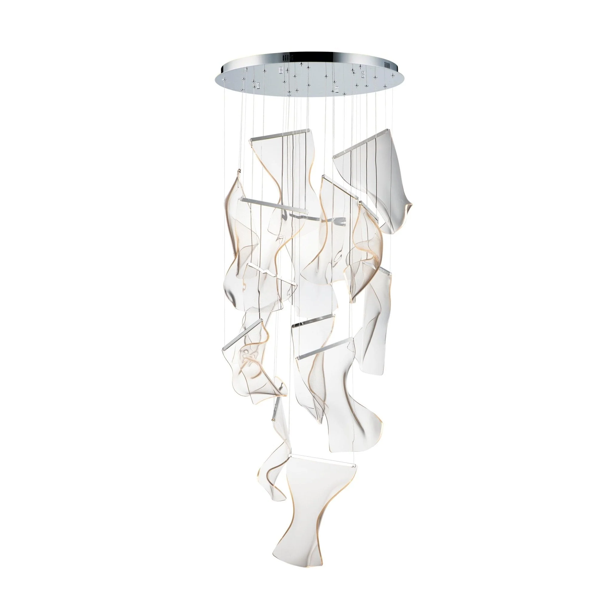 Lustra Chandelier LED Abstract Floating - Image 61