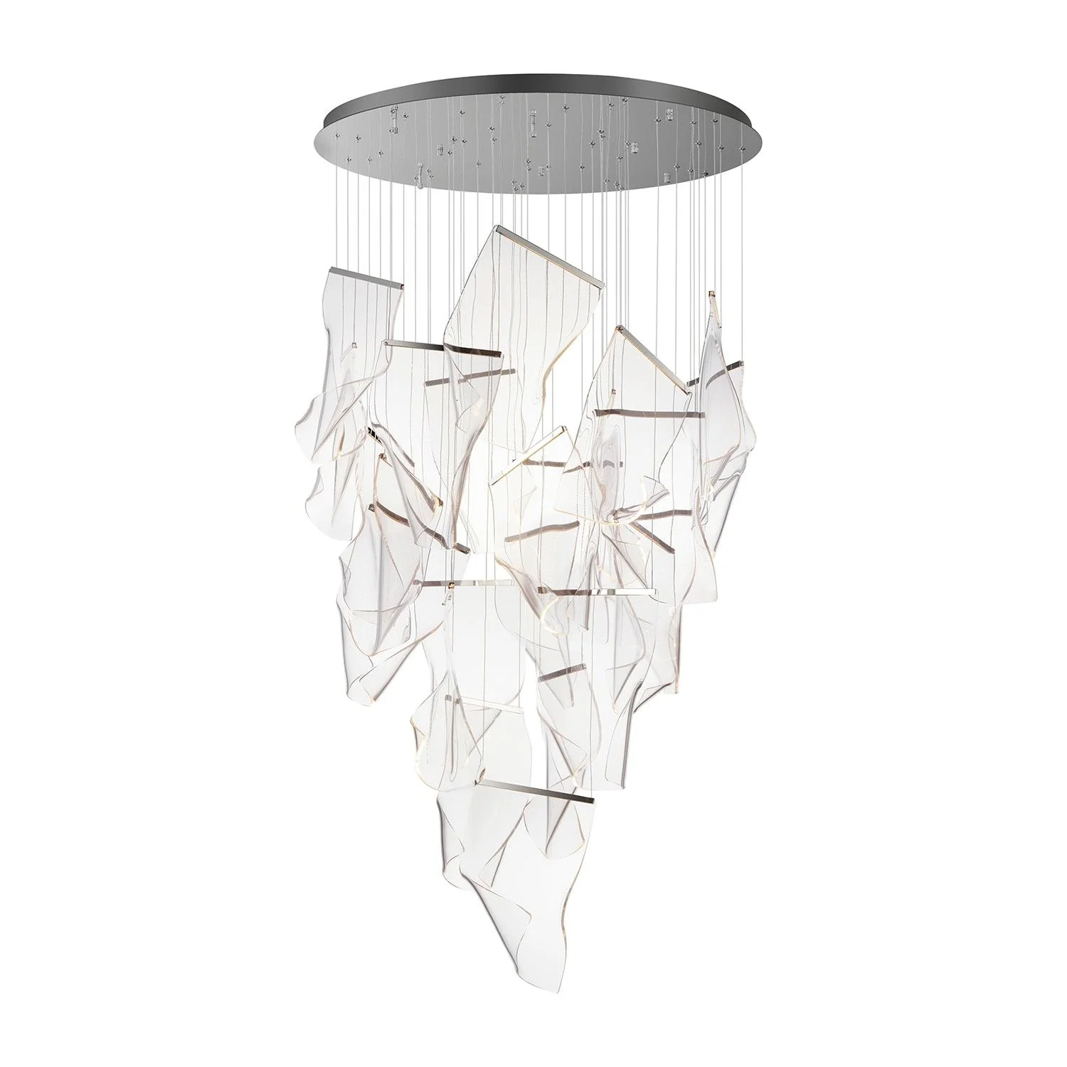Lustra Chandelier LED Abstract Floating - Image 63
