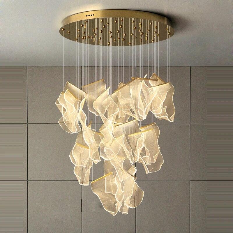Lustra Chandelier LED Abstract Floating - Image 65