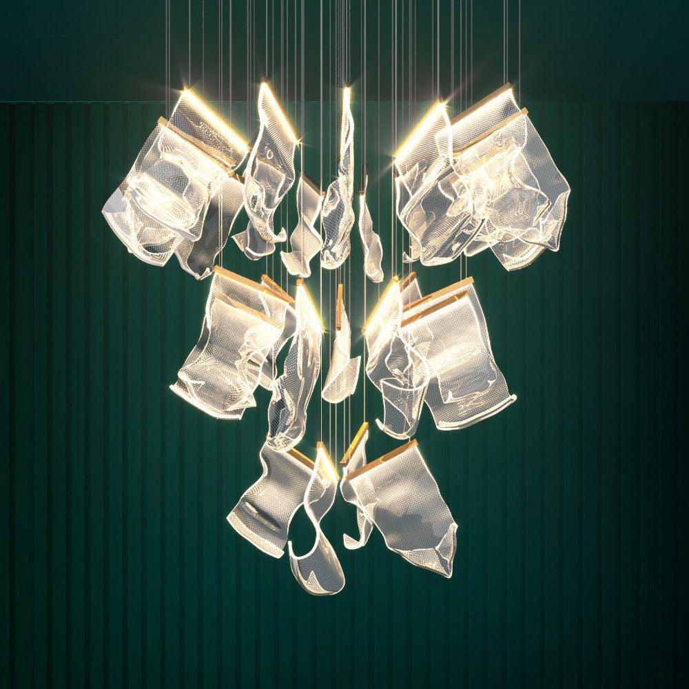 Lustra Chandelier LED Abstract Floating - Image 69
