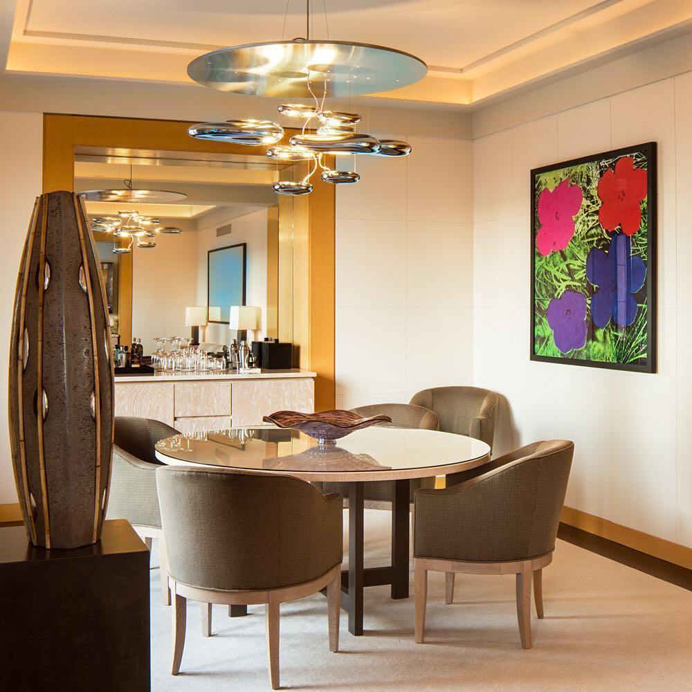 Lustra Chandelier Aluminum Sculptural - Image 24