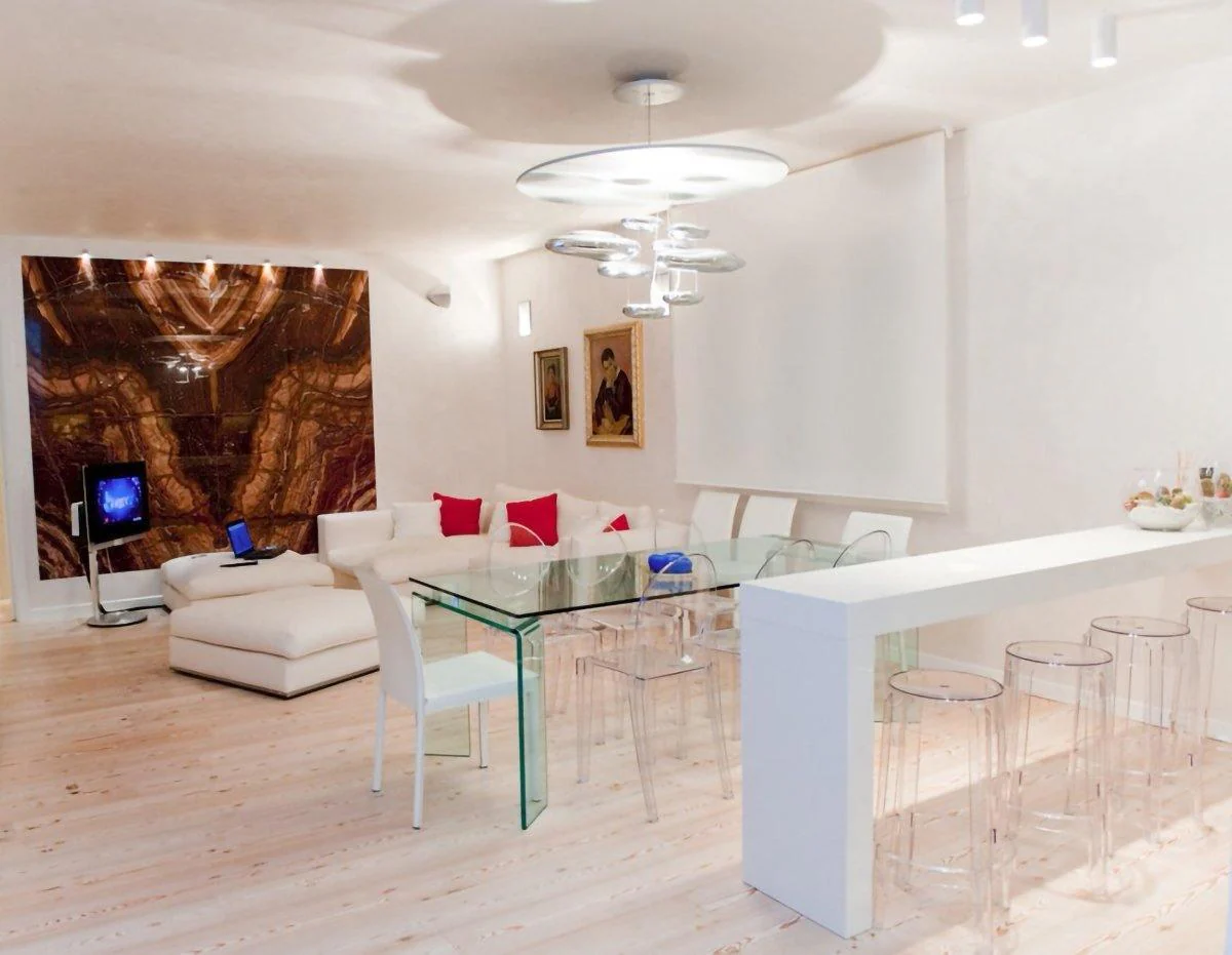 Lustra Chandelier Aluminum Sculptural - Image 47