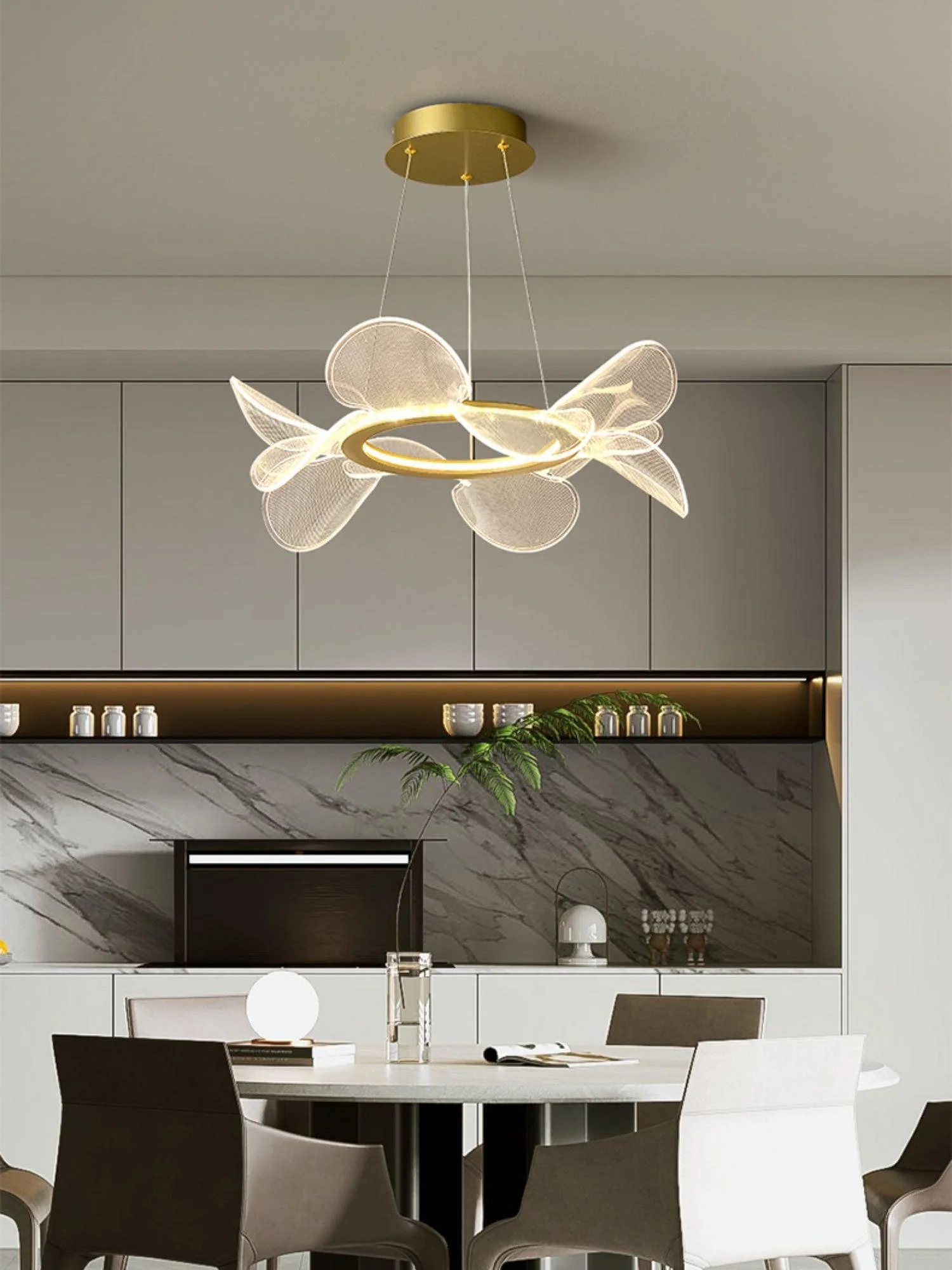 Lustra Chandelier Bain Flying Flowers - Image 30