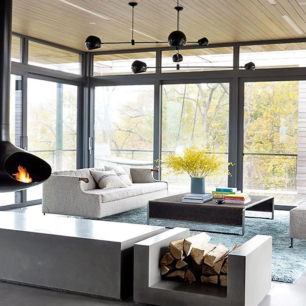Lustra Chandelier Black Glass Acaba Elegant - Image 28