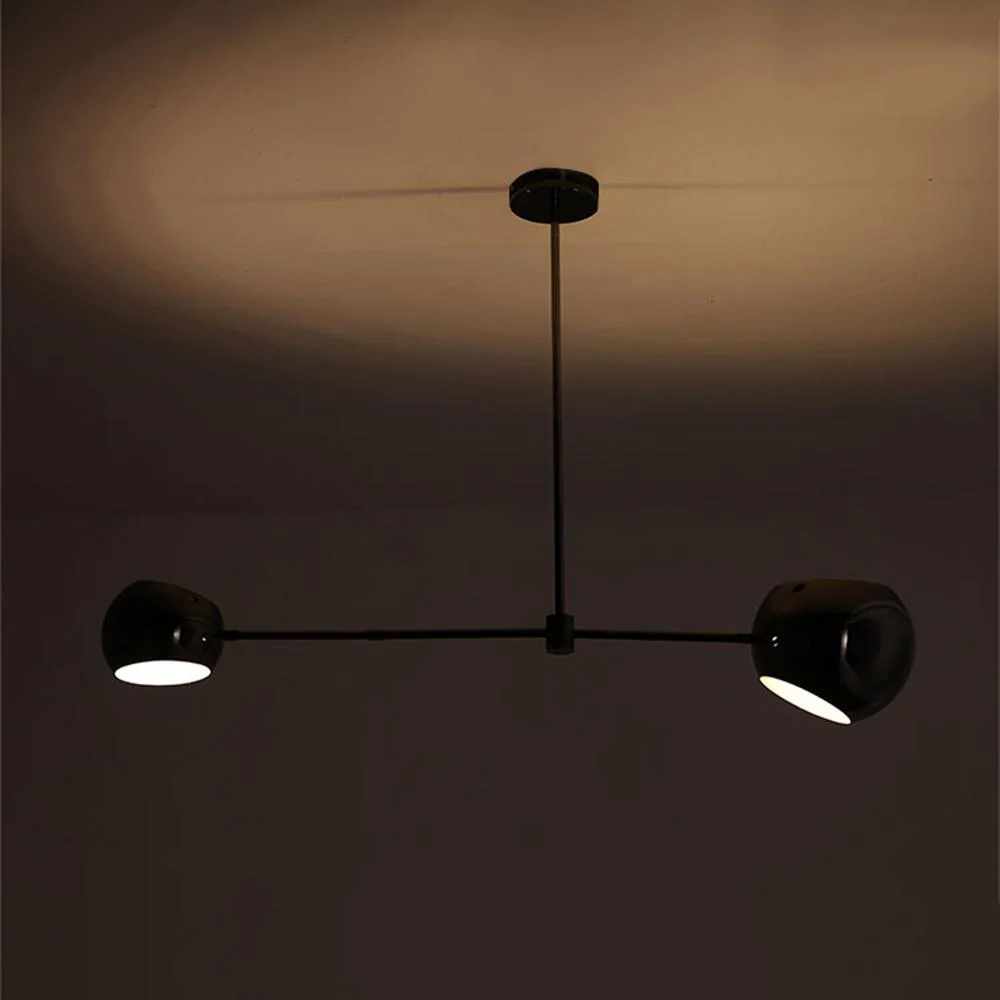 Lustra Chandelier Black Glass Acaba Elegant - Image 39