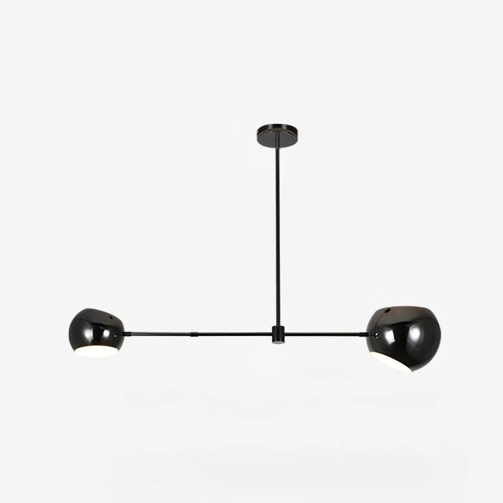 Lustra Chandelier Black Glass Acaba Elegant - Image 8