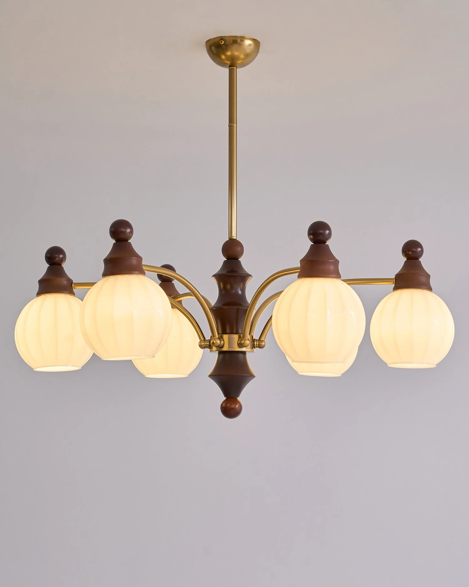 Lustra Chandelier Blossom with Glass Shades - Image 30