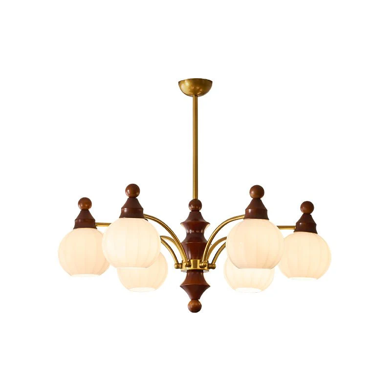 Lustra Chandelier Blossom with Glass Shades - Image 31