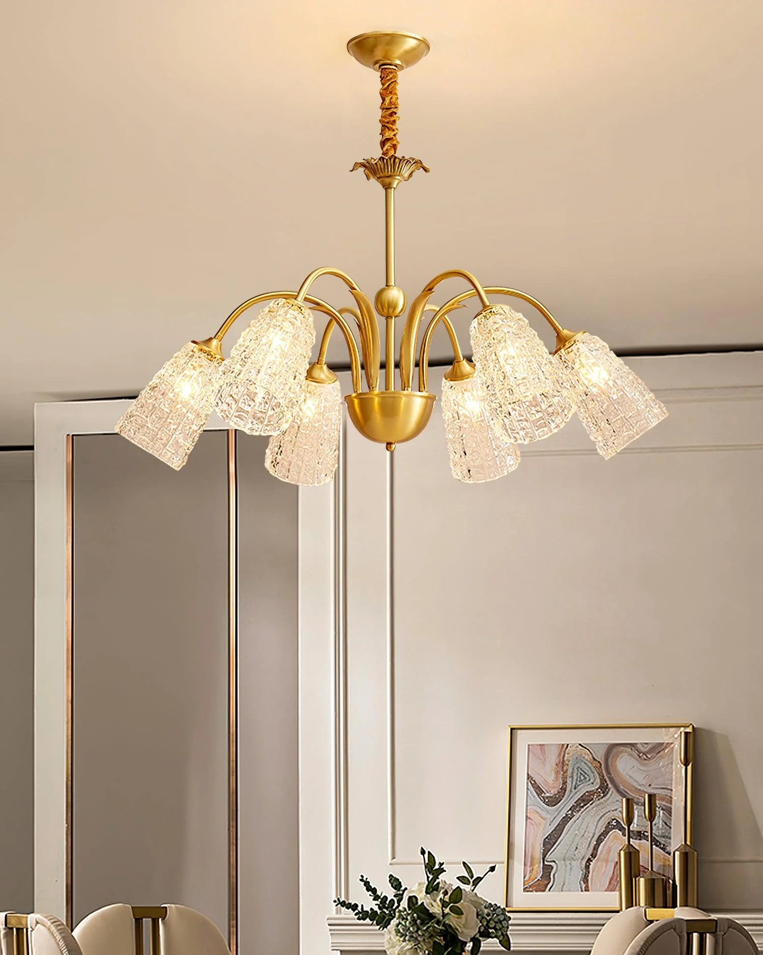Lustra Chandelier Bold Illumination Elegant - Image 16