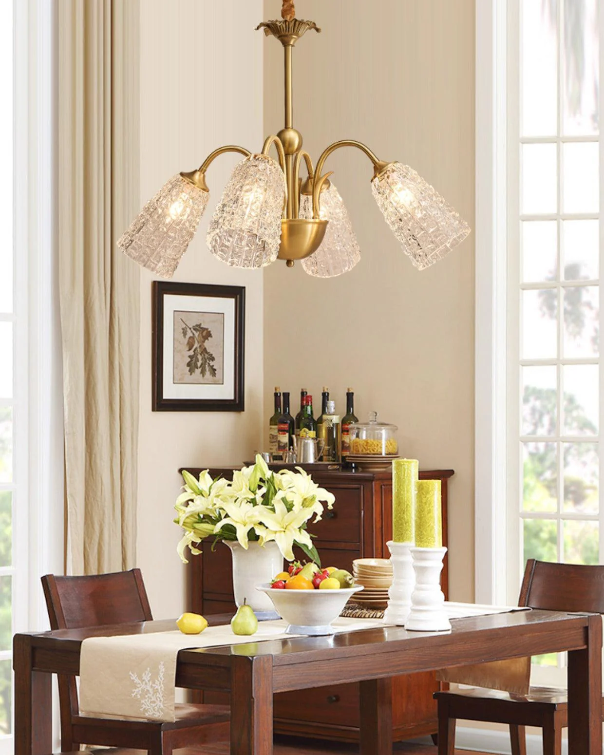 Lustra Chandelier Bold Illumination Elegant - Image 21