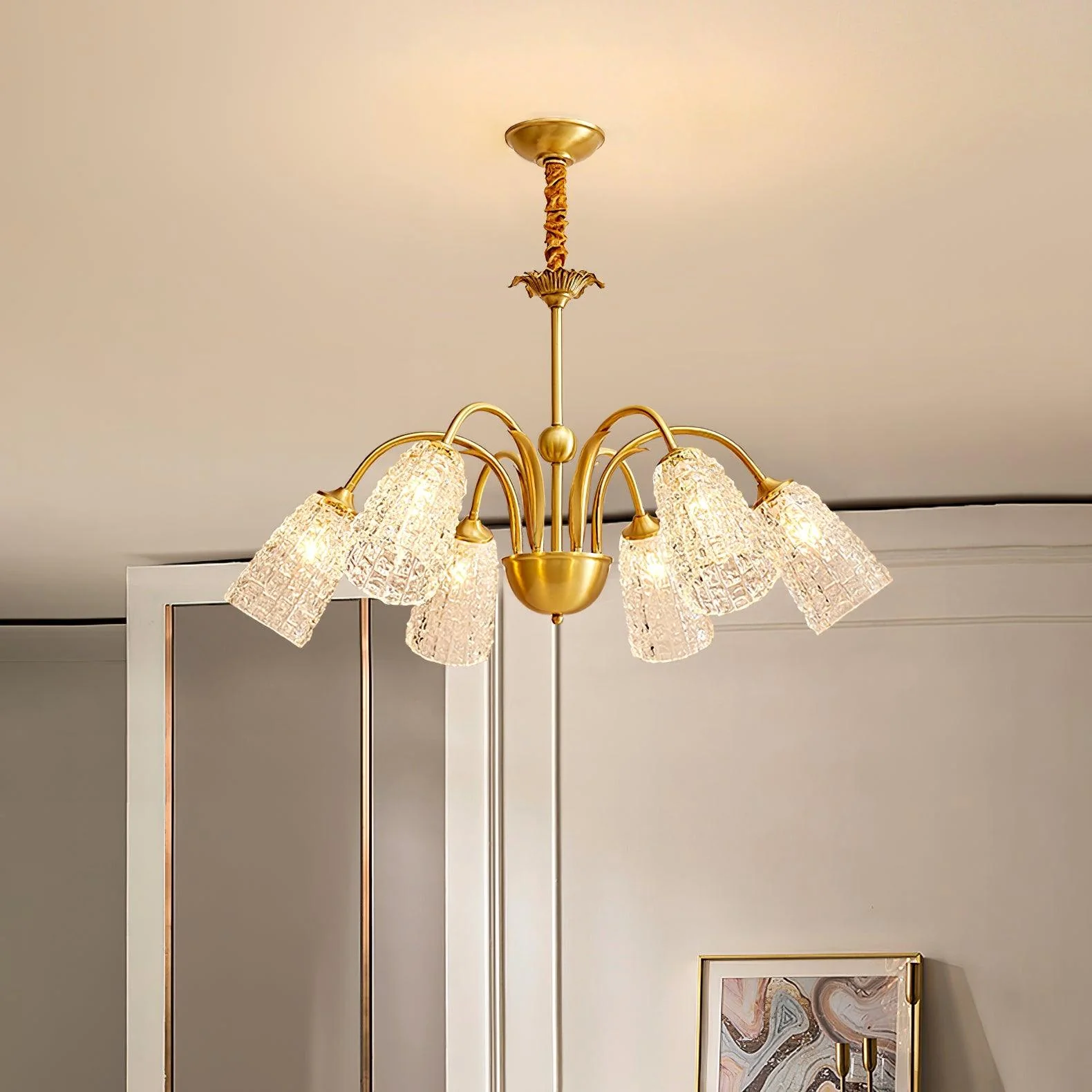Lustra Chandelier Bold Illumination Elegant - Image 22