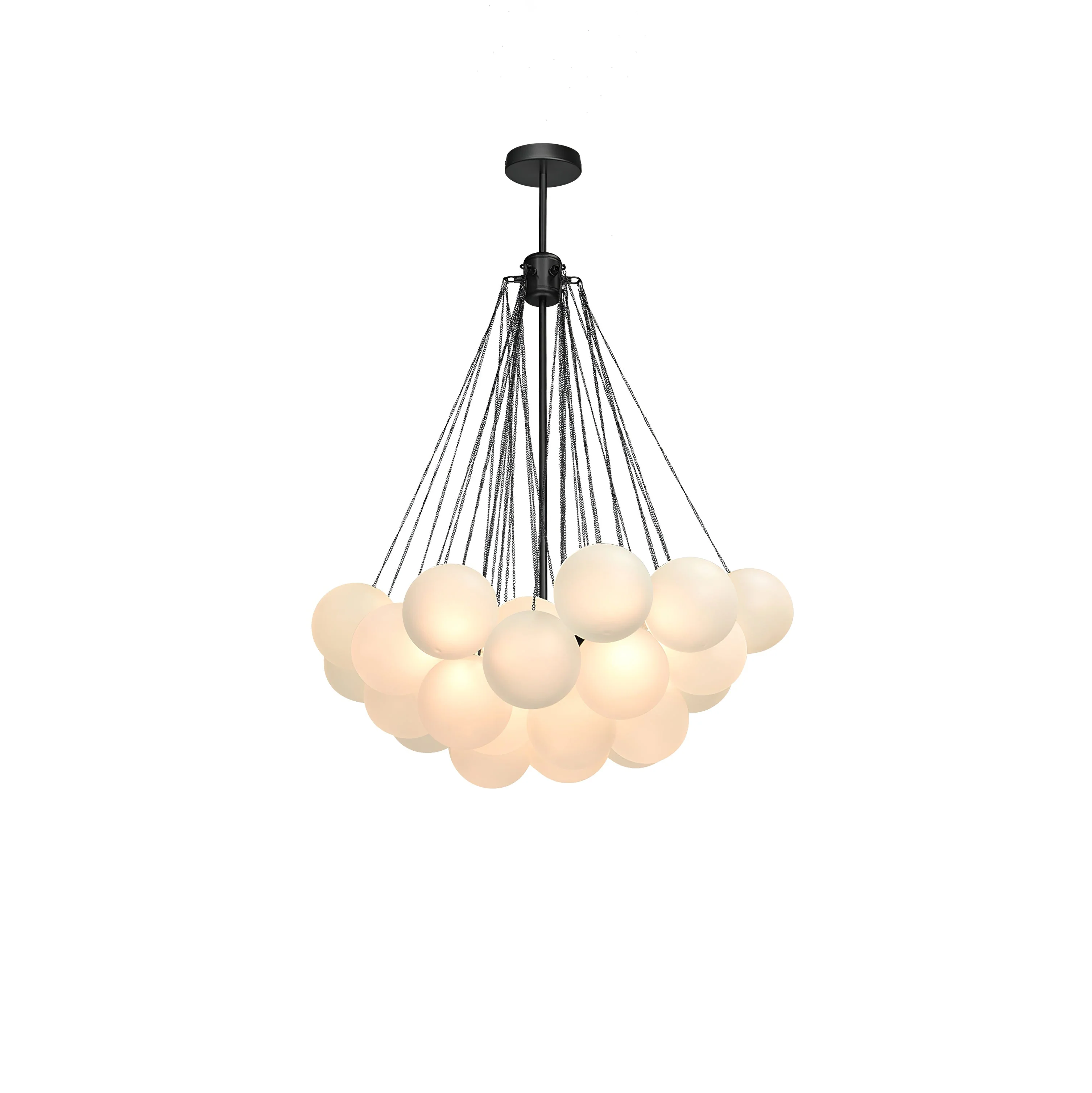Lustra Chandelier Bubble Frosted Glass - Image 110