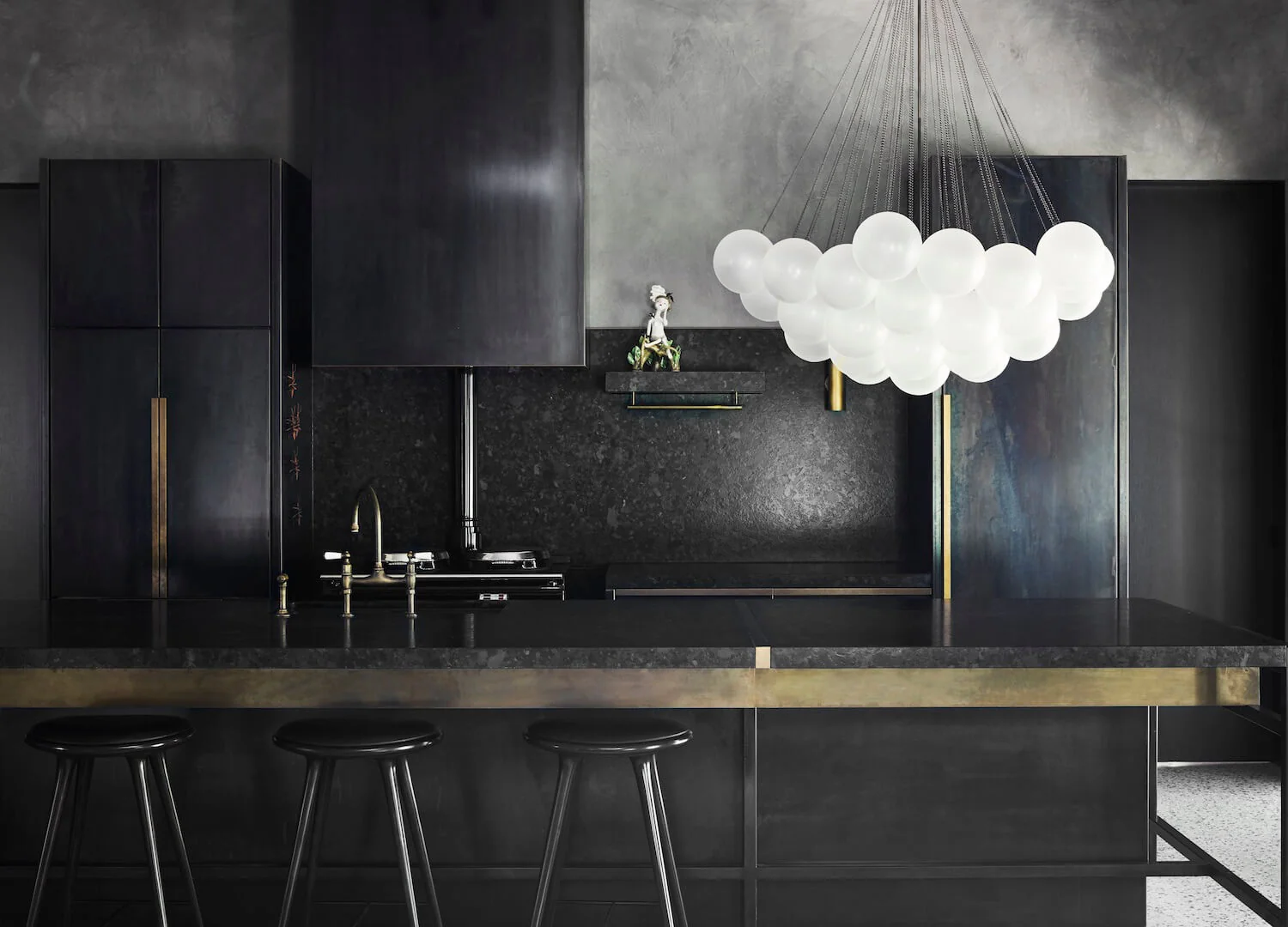 Lustra Chandelier Bubble Frosted Glass - Image 145
