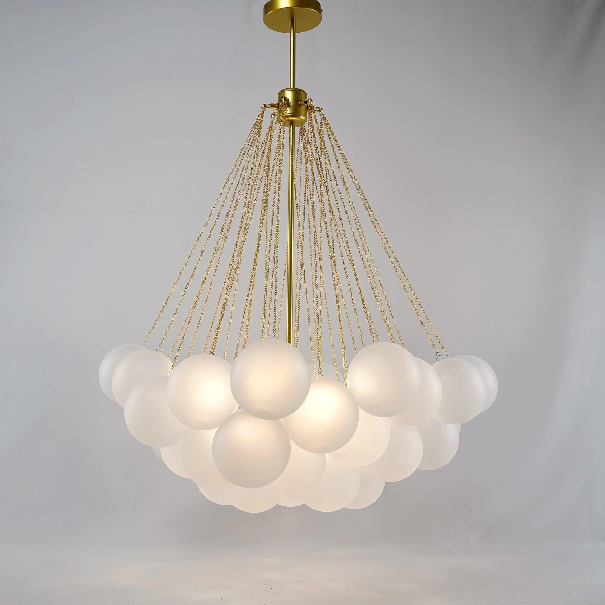 Lustra Chandelier Bubble Frosted Glass - Image 147