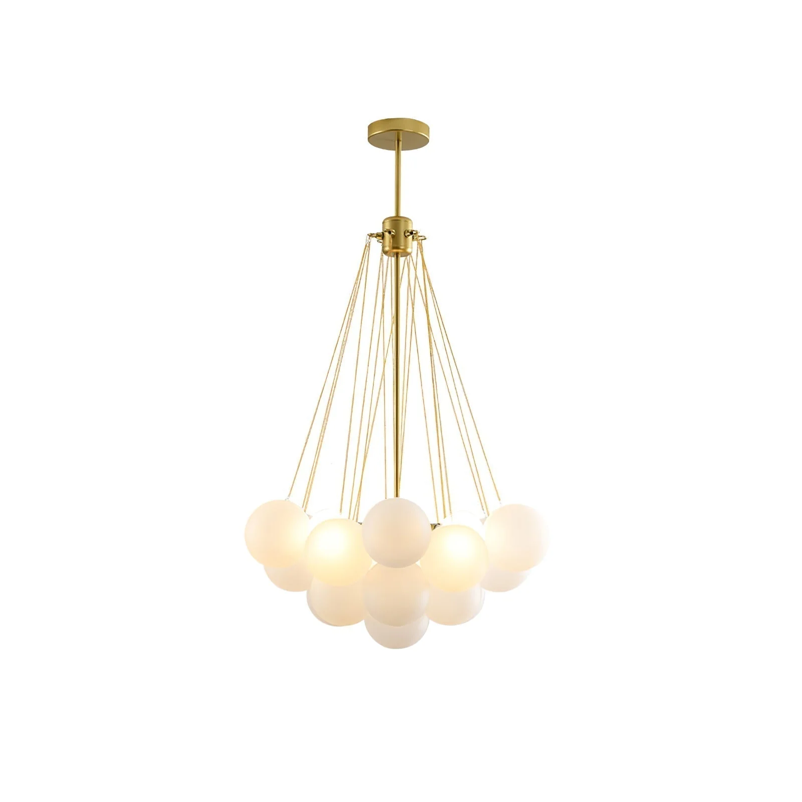 Lustra Chandelier Bubble Frosted Glass - Image 163
