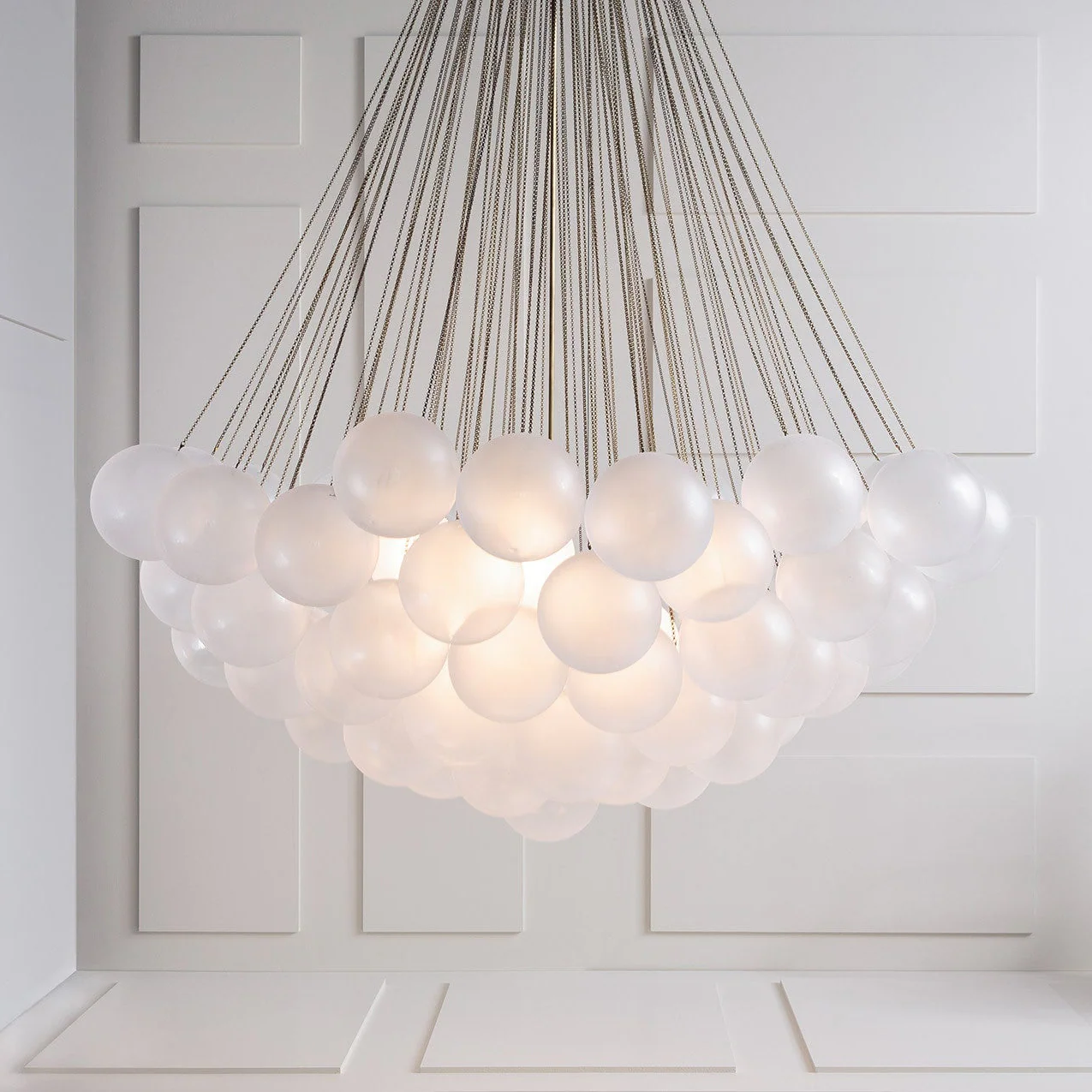 Lustra Chandelier Bubble Frosted Glass - Image 190