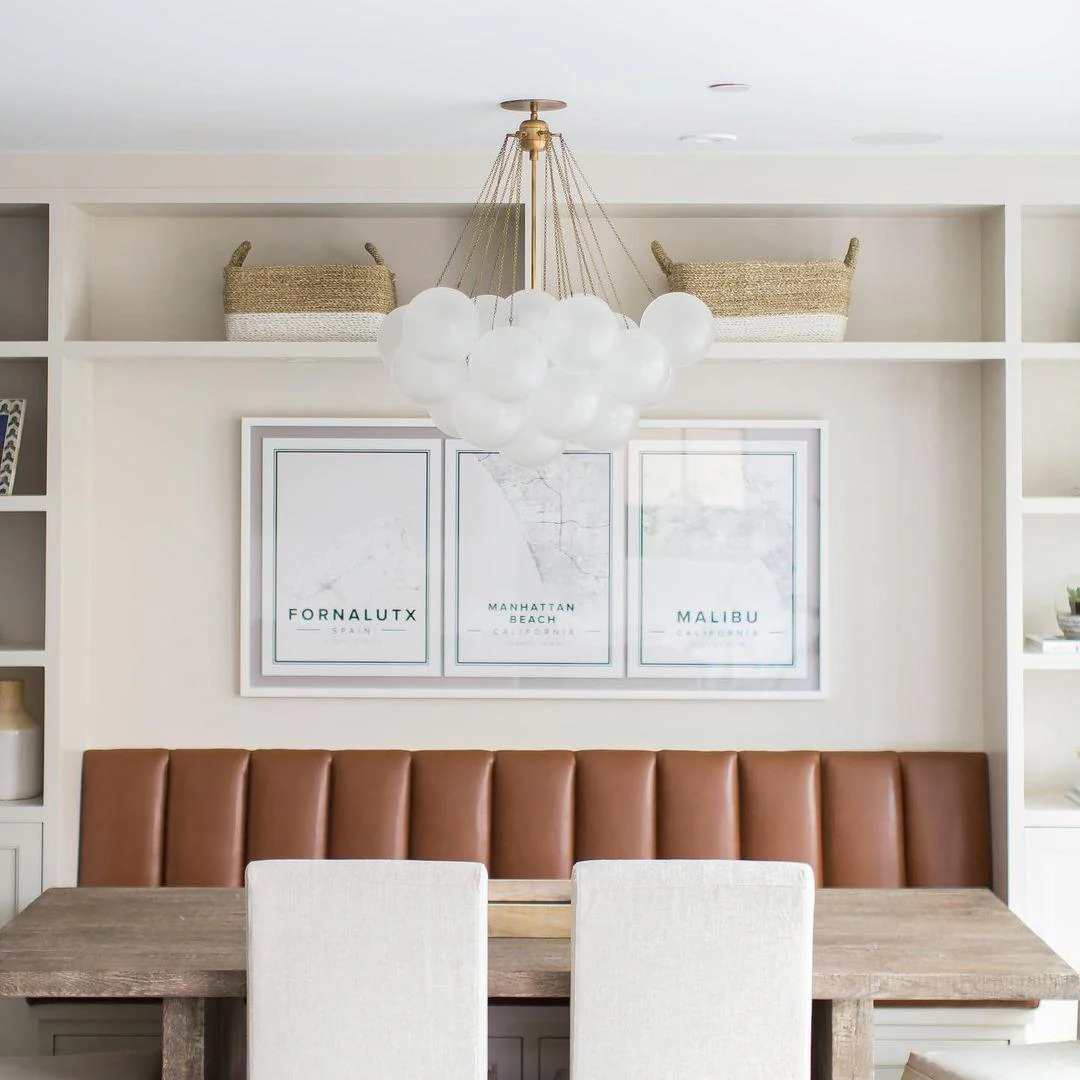 Lustra Chandelier Bubble Frosted Glass - Image 56