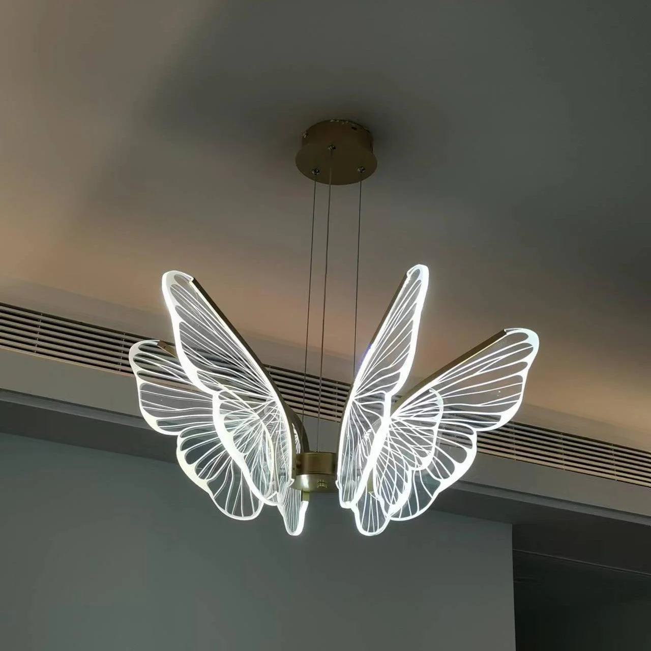 Lustra Chandelier Butterfly Wing Crystal - Image 11