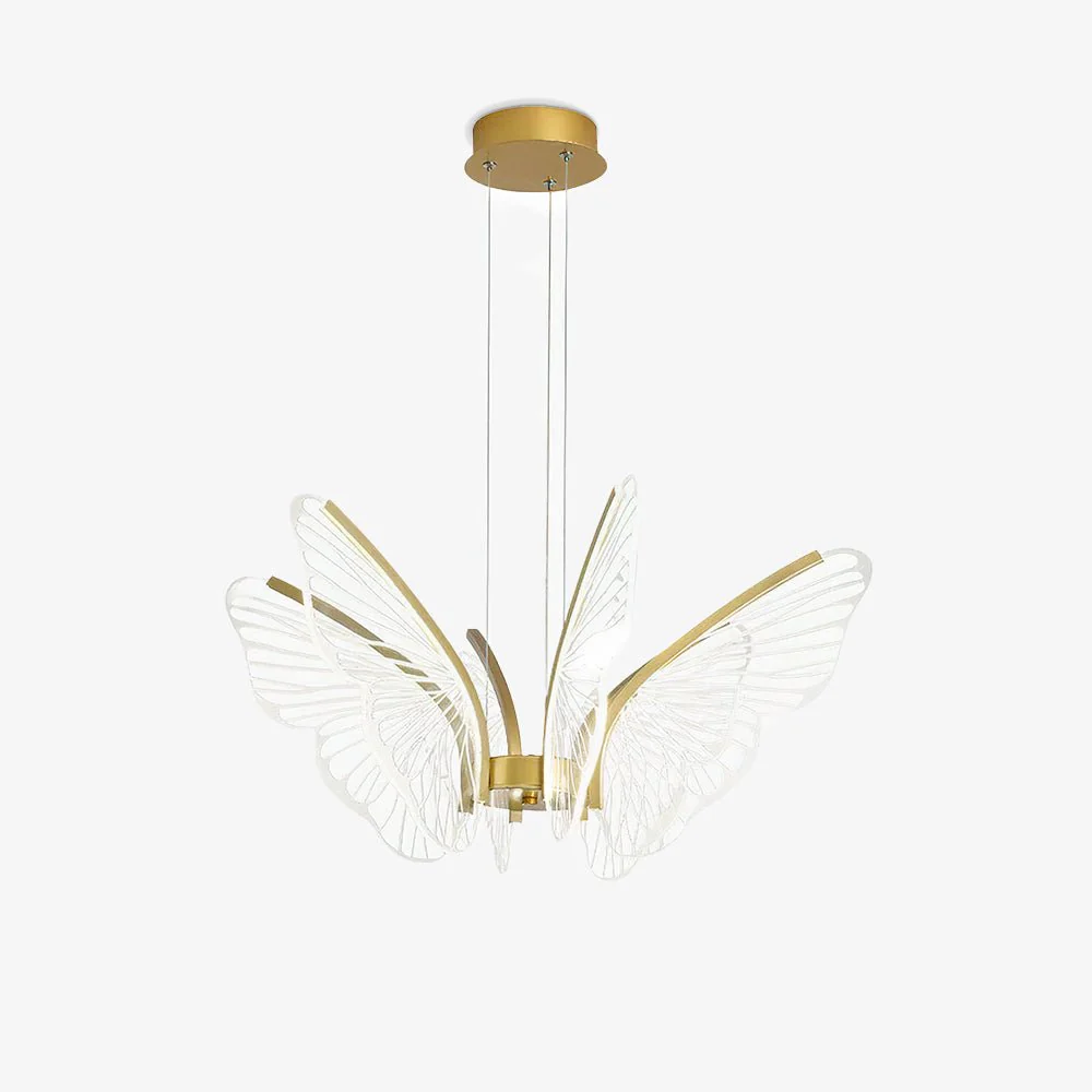 Lustra Chandelier Butterfly Wing Crystal - Image 18