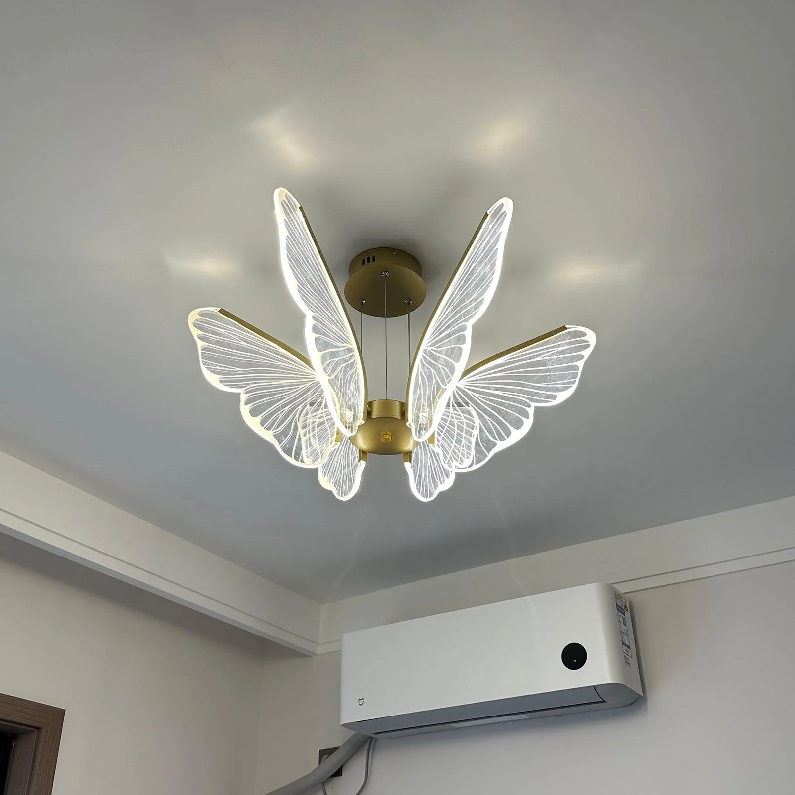 Lustra Chandelier Butterfly Wing Crystal - Image 8