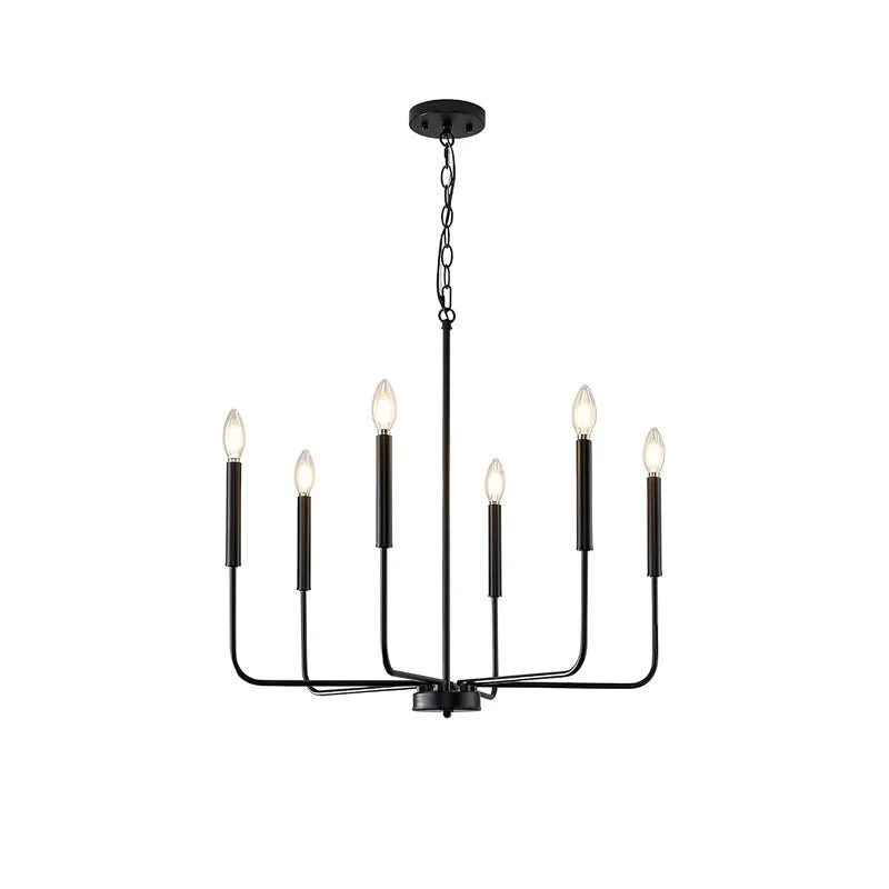 Lustra Chandelier Candle Arm Modern - Image 13