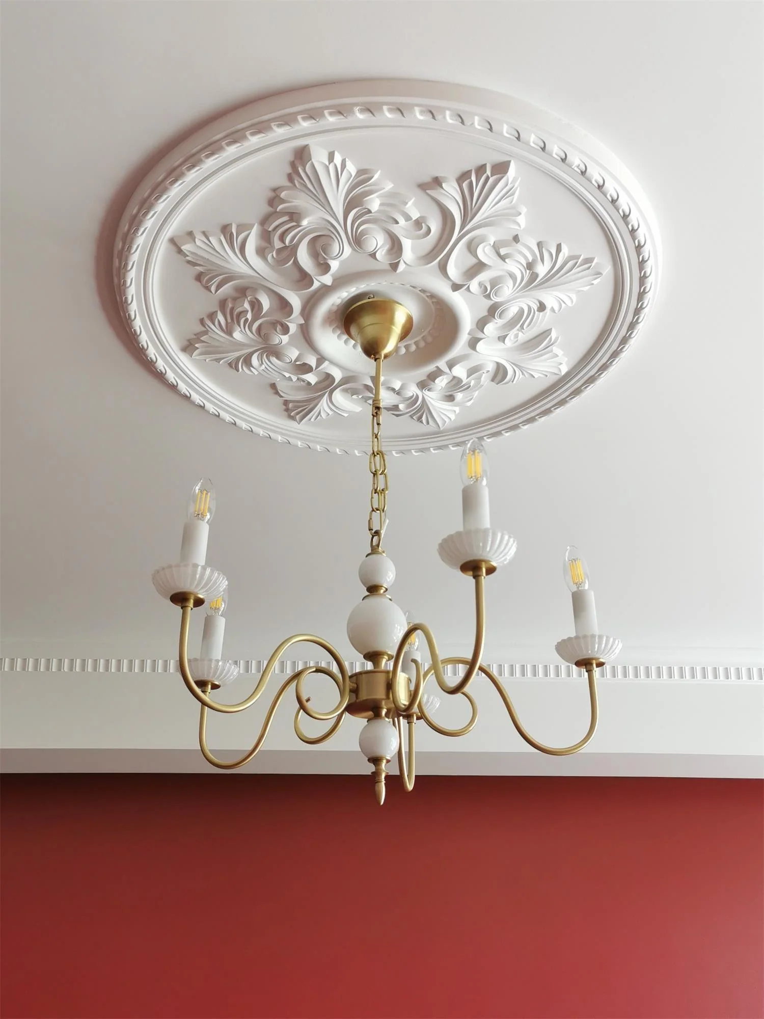 Lustra Chandelier Carlita Gold Modern - Image 15