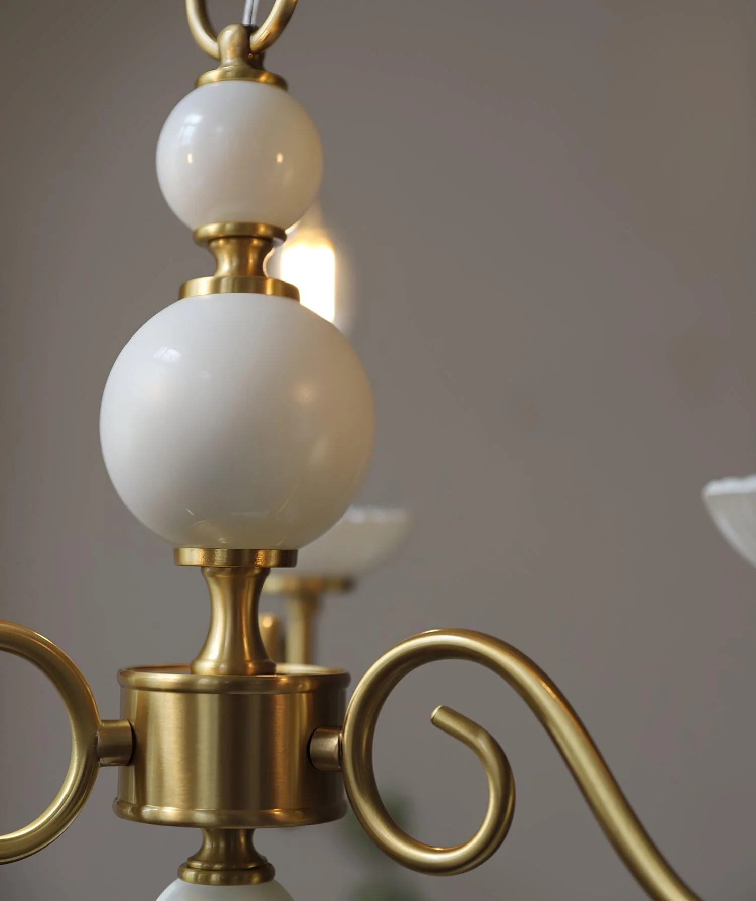 Lustra Chandelier Carlita Gold Modern - Image 18