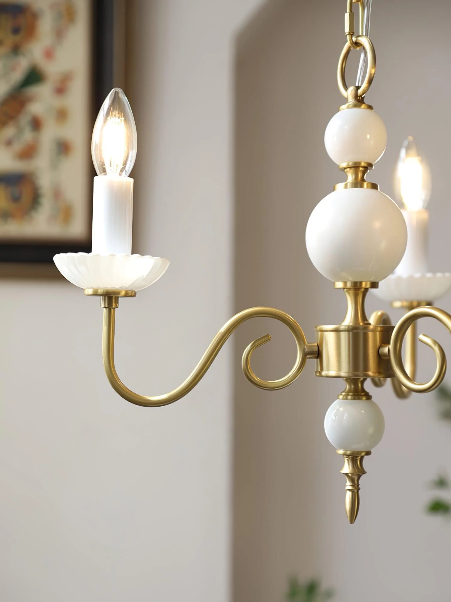 Lustra Chandelier Carlita Gold Modern - Image 22