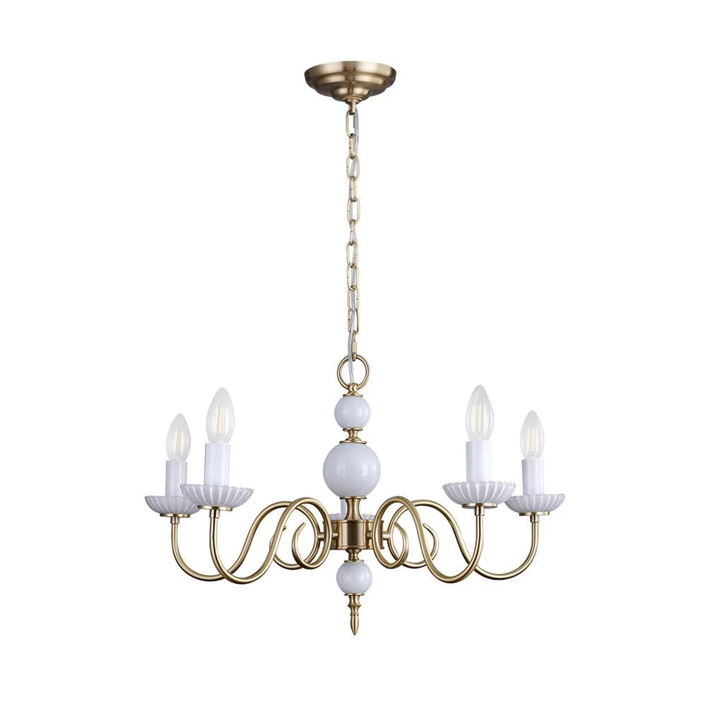 Lustra Chandelier Carlita Gold Modern - Image 25
