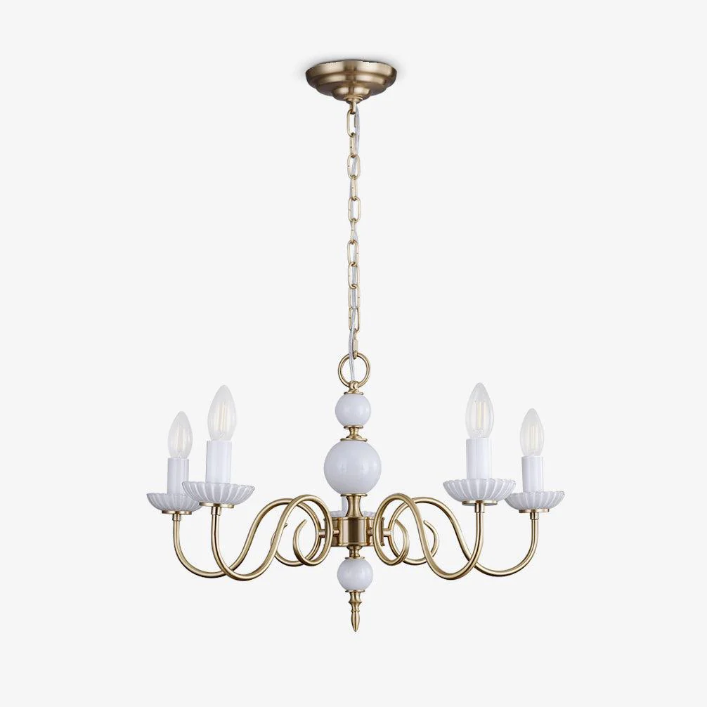Lustra Chandelier Carlita Gold Modern - Image 26