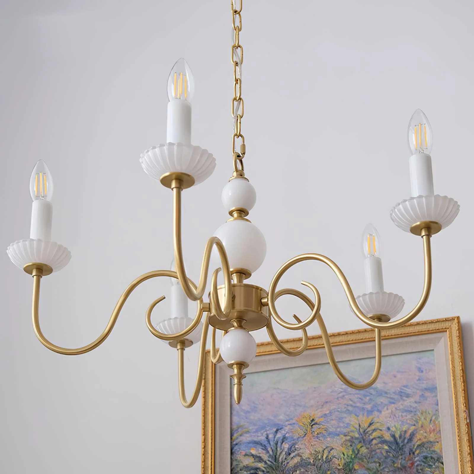 Lustra Chandelier Carlita Gold Modern - Image 31