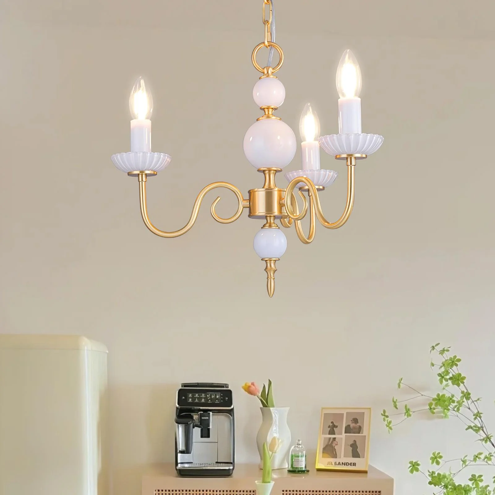 Lustra Chandelier Carlita Gold Modern - Image 32